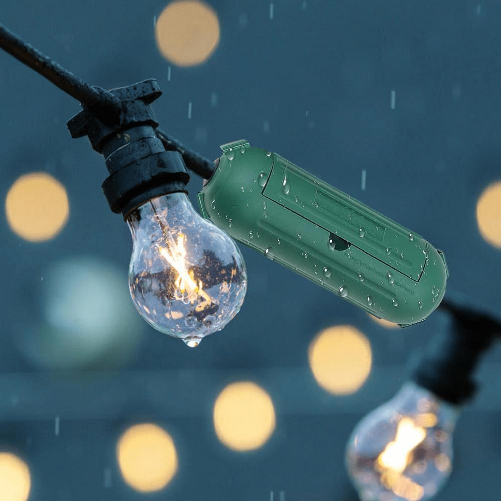 Waterproof Outdoor Extension Cord Safety Junction Box - Protect Your Outlet &amp; Cable Connections!