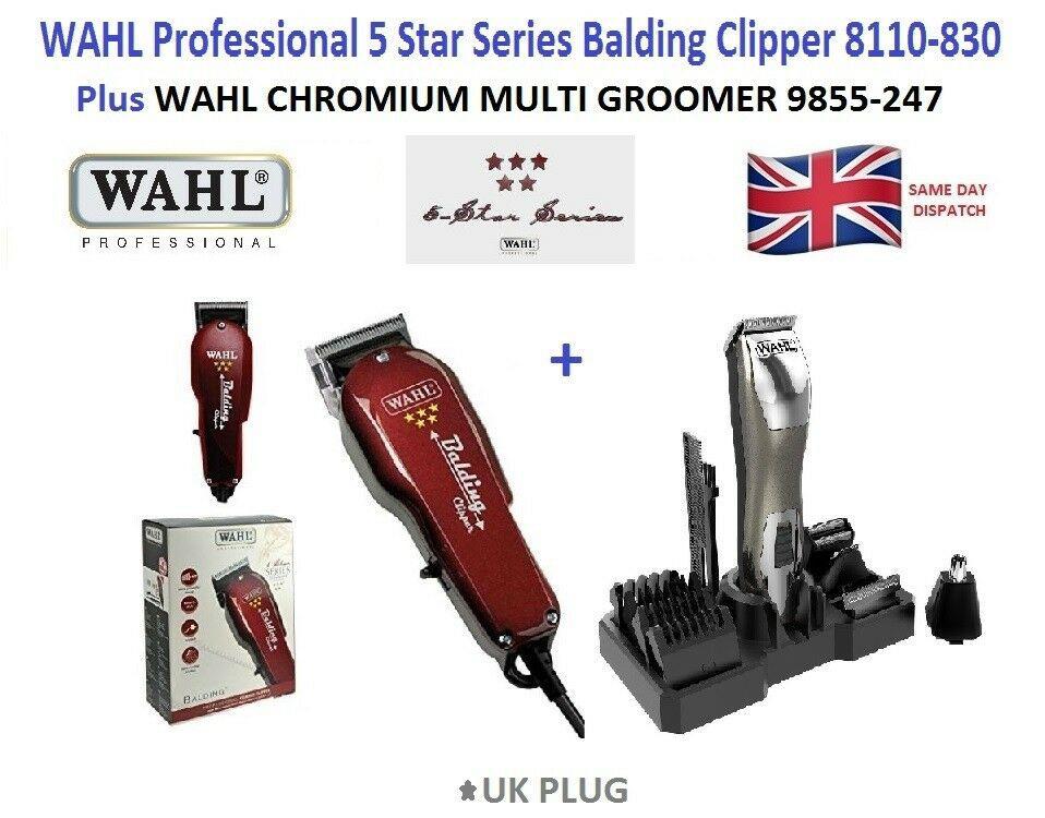 WAHL Professional Balding Hair Clipper with  Grooming and Detailing Kit