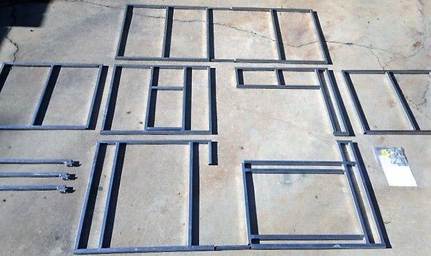 BBQ Island frame kit DIY 6' "L"