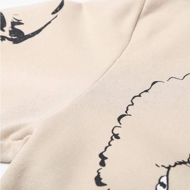 casual o-neck pullover sweatshirt