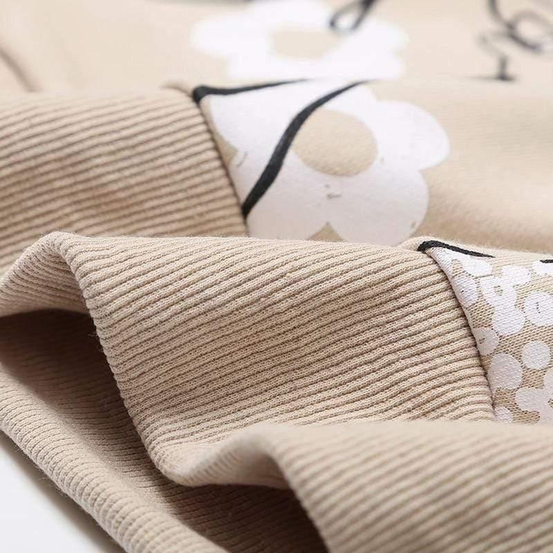 casual o-neck pullover sweatshirt