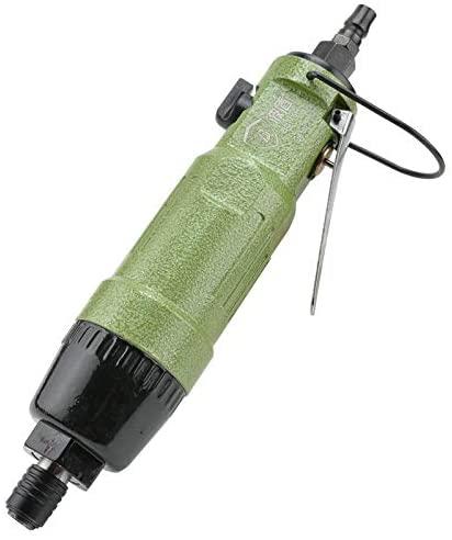 YEZIL Portable Pneumatic Product Industrial-Grade Powerful Wind Batch, Double Hammer Pneumatic Screwdriver, LarTorque Pneumatic Screwdriver Hand Tools Industrial