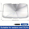 Protect Your Car From The Sun With This Universal Windshield Sun Visor!