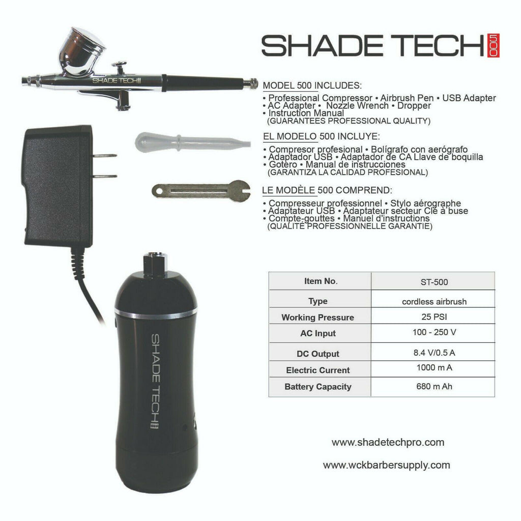 Shade Tech 500 Li Cordless Compressor (Dual Speed)