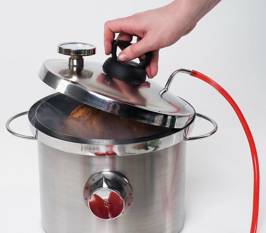 10 / 20 liter Stovetop Smoker 304  Steel  with Racks New