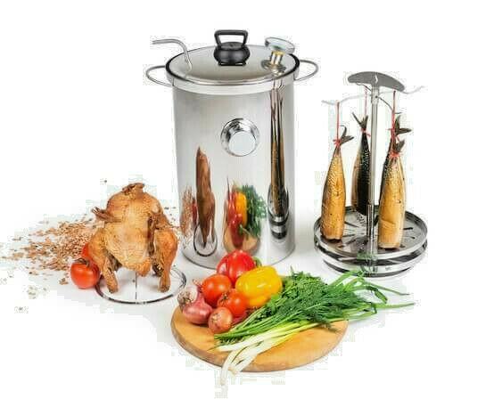 10 / 20 liter Stovetop Smoker 304  Steel  with Racks New