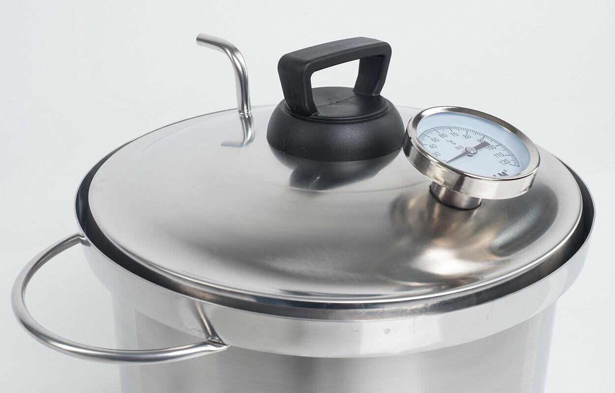10 / 20 liter Stovetop Smoker 304  Steel  with Racks New