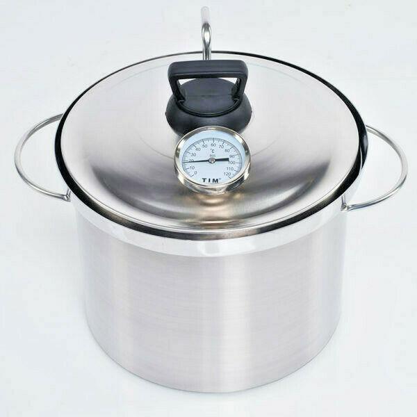 10 / 20 liter Stovetop Smoker 304  Steel  with Racks New