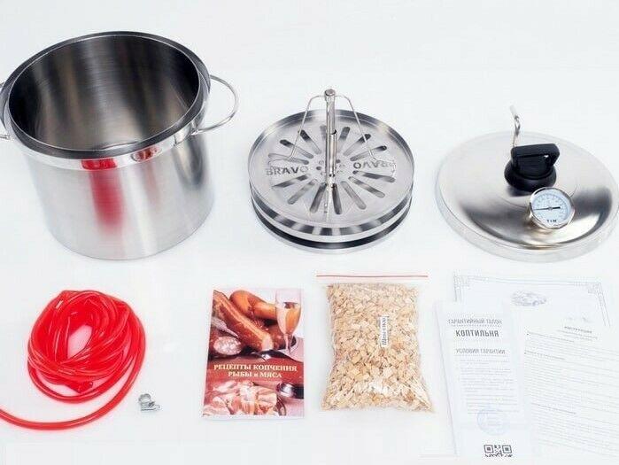 10 / 20 liter Stovetop Smoker 304  Steel  with Racks New