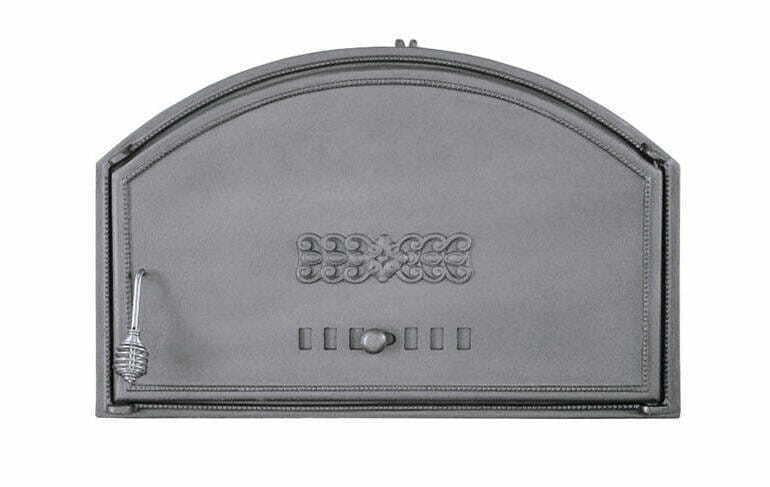 Cast Iron pizza oven door | bread oven doors | fire door | 700x460 | Right