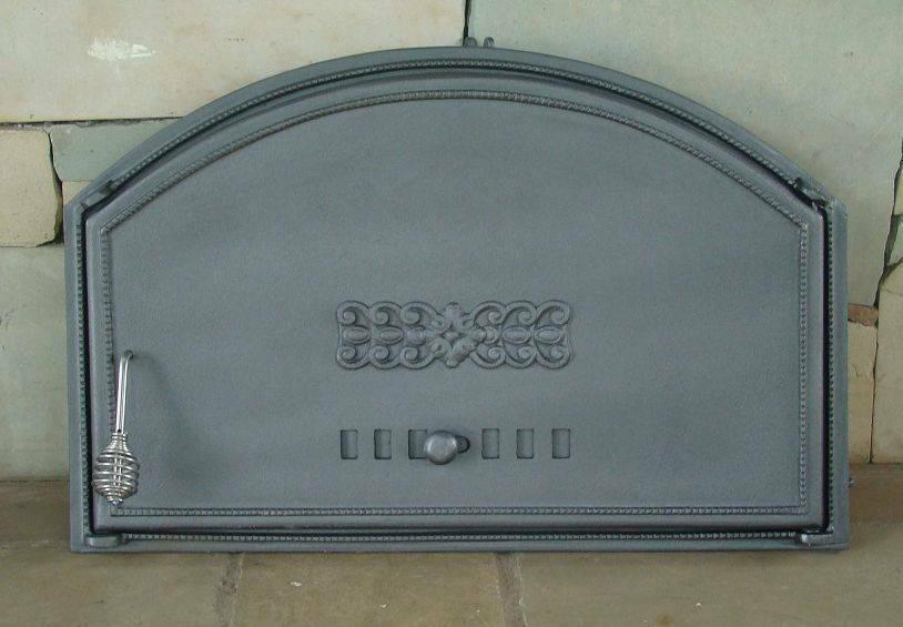 Cast Iron pizza oven door | bread oven doors | fire door | 700x460 | Right