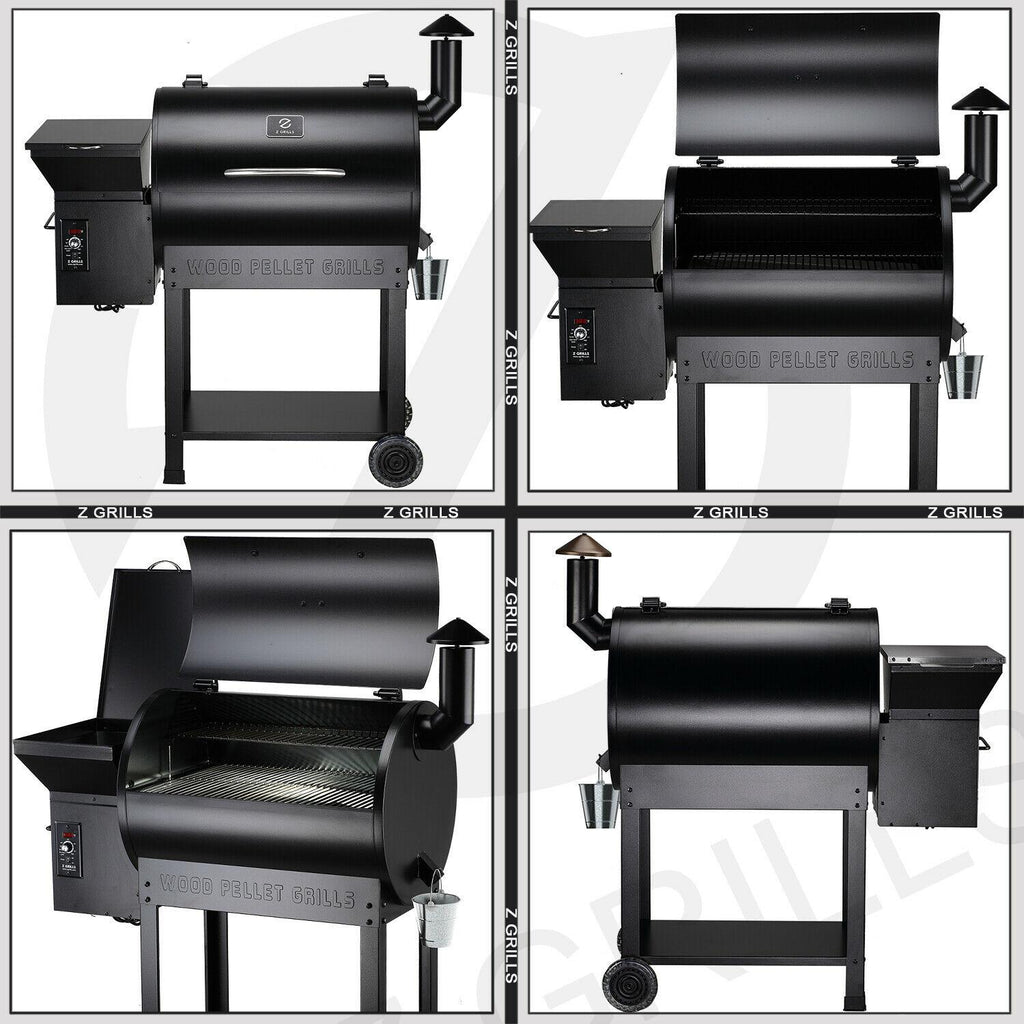 ZPG-7002B Pellet Grill BBQ Smoker Digital Control with Smart Probe