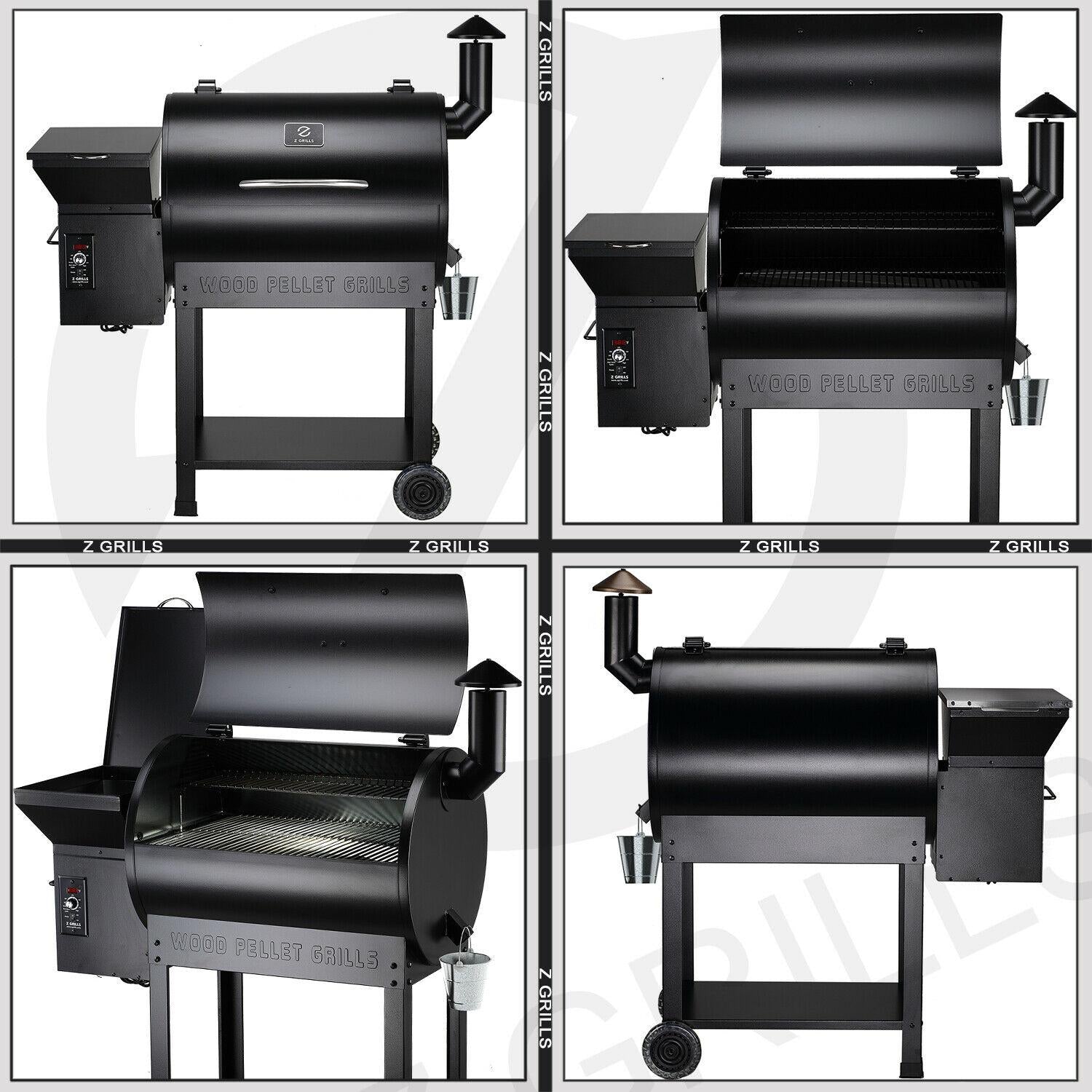 ZPG-7002B Pellet Grill BBQ Smoker Digital Control with Smart Probe