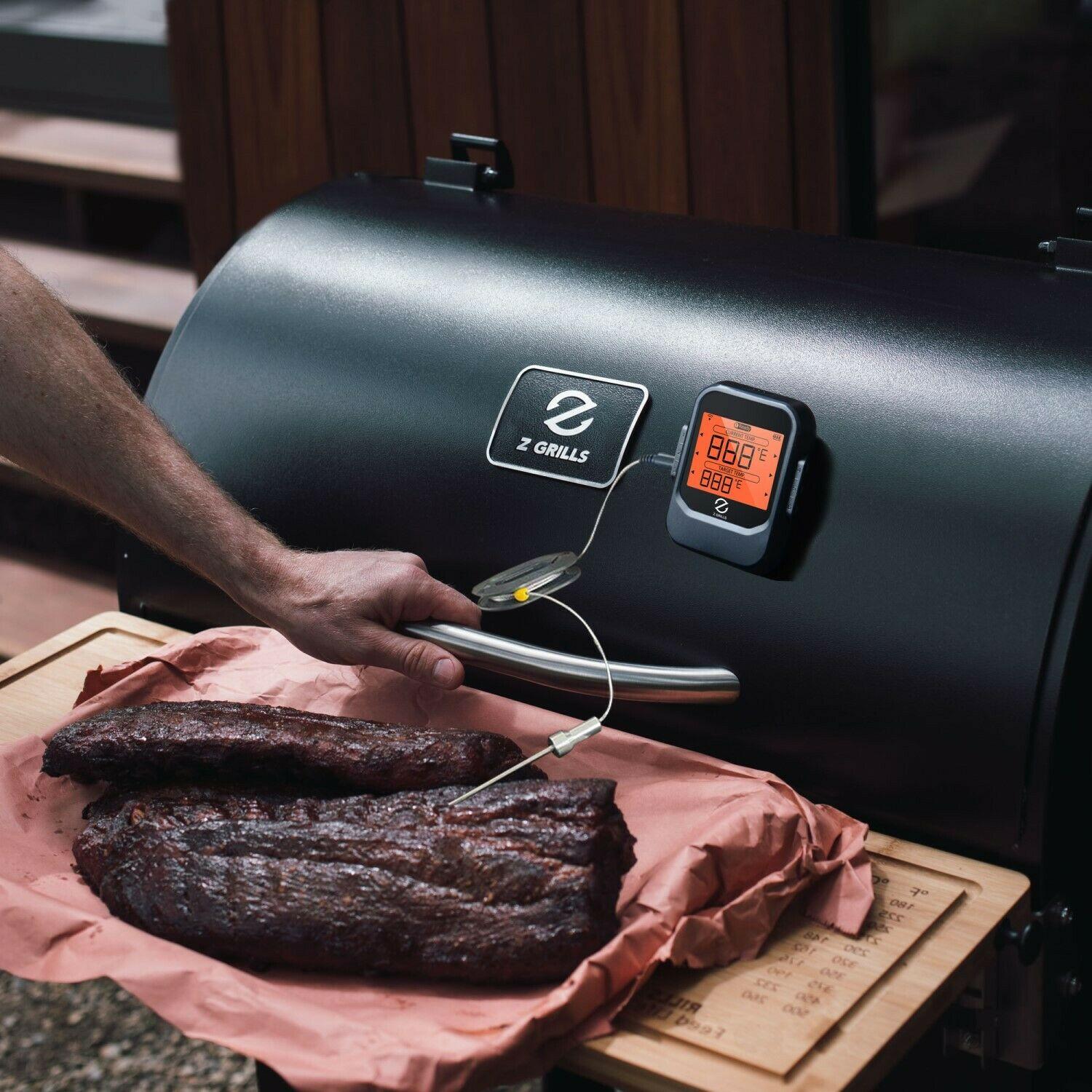 ZPG-7002B Pellet Grill BBQ Smoker Digital Control with Smart Probe