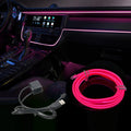 196.85inchCar Environment El Wire LED USB Flexible Neon Interior Lights Assembly RGB Light For Automotive Decoration Lighting Accessories