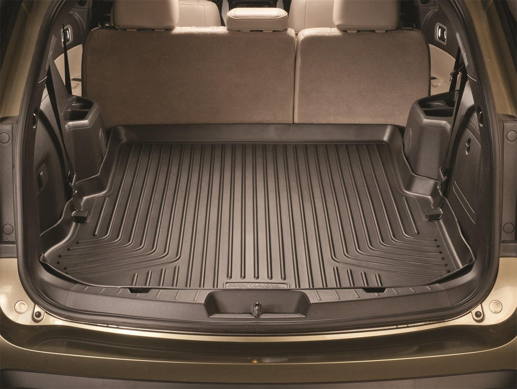 Husky Liners 07-12 GMC Acadia/Saturn Outlook Classic Style Tan Rear Cargo Liner (Folded 3rd Row)