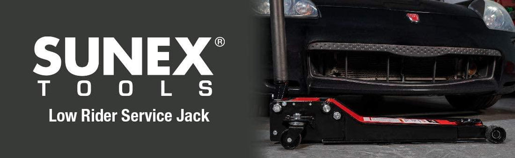 Sunex 6602LP 2 Ton Low Rider Steel Service Jack