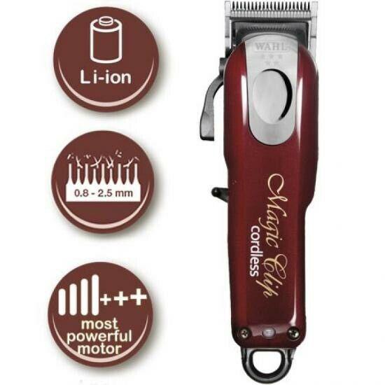 WAHL 5 Star Series Cord/Cordless Professional Barber  Clipper Trimmer 8148