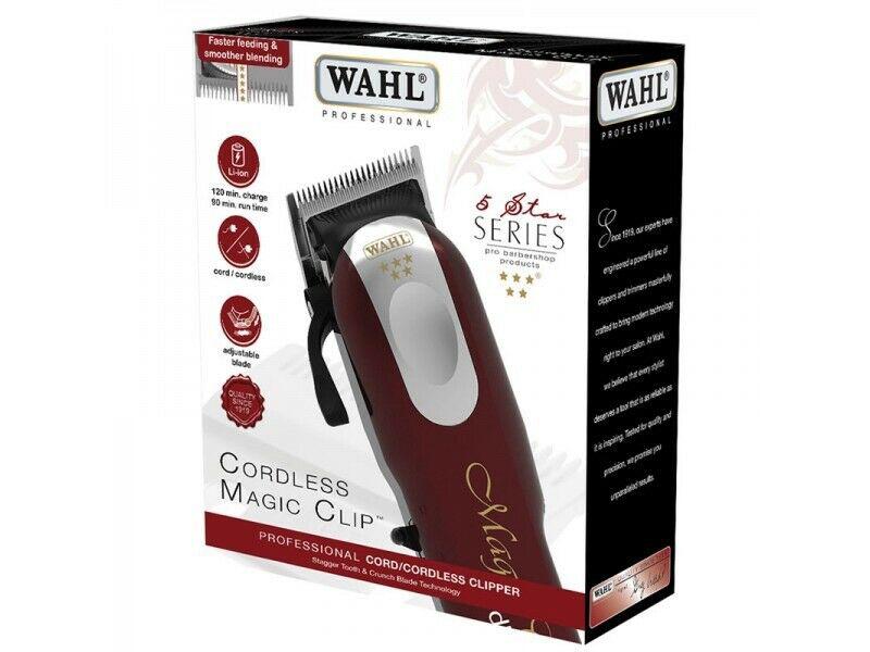 WAHL 5 Star Series Cord/Cordless Professional Barber  Clipper Trimmer 8148