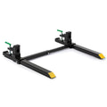 Attachments Light-Duty Clamp-On Pallet Forks 30" with Stabilizer Bar