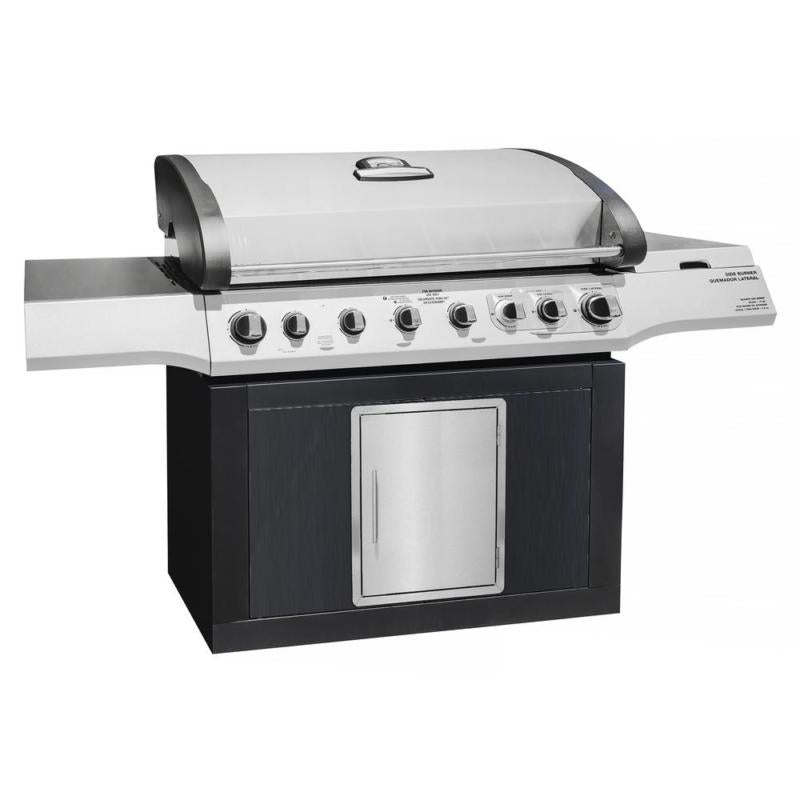 18 in.  Steel BBQ Grill Single Access Door Panel