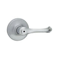 Dorian Satin Chrome Privacy Bed/Bath Door Lever