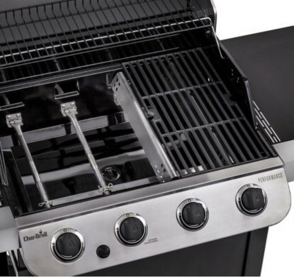 Performance 4-Burner Gas Grill Barebeque Propane BBQ