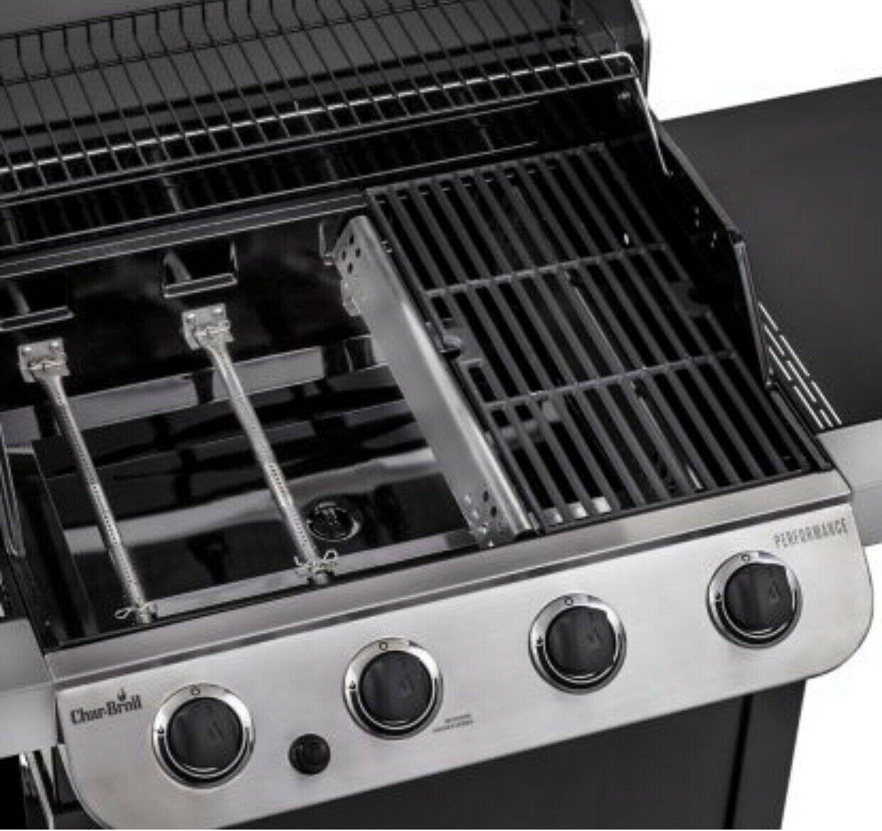 Performance 4-Burner Gas Grill Barebeque Propane BBQ
