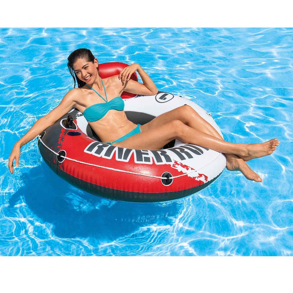 River Run 53? Red Inflatable Tube (4 Pack) &amp; Blue Inflatable Tube (4 Pack)
