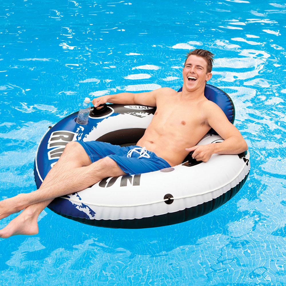 River Run 53? Red Inflatable Tube (4 Pack) &amp; Blue Inflatable Tube (4 Pack)