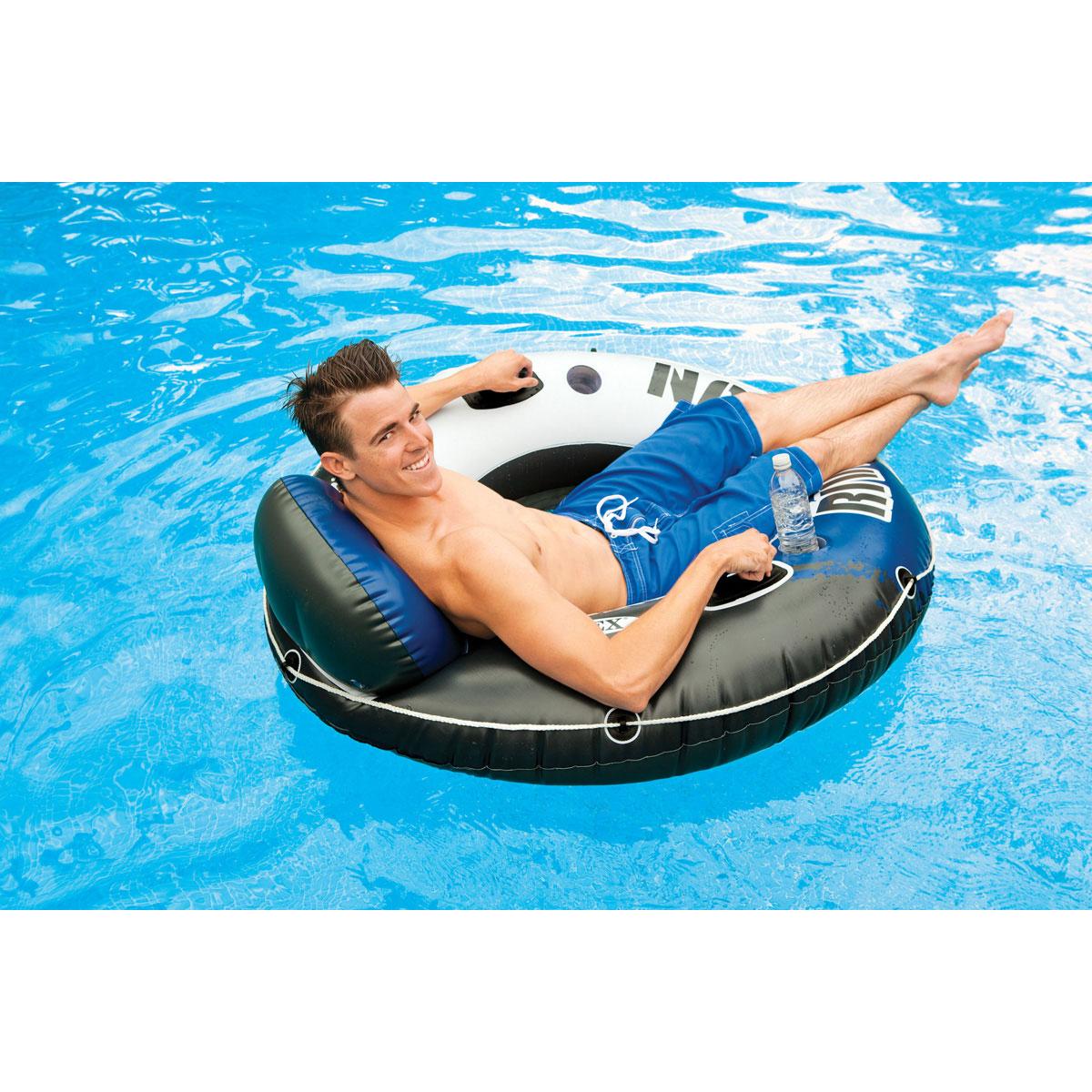 River Run 53? Red Inflatable Tube (4 Pack) &amp; Blue Inflatable Tube (4 Pack)