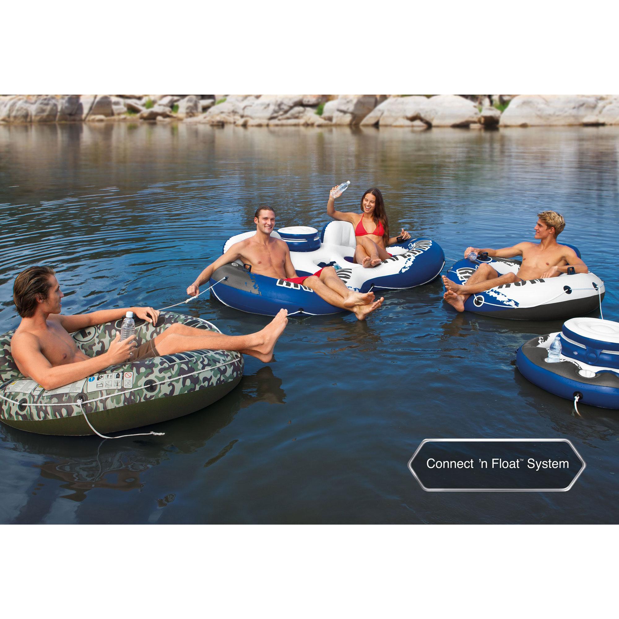 River Run 53? Red Inflatable Tube (4 Pack) &amp; Blue Inflatable Tube (4 Pack)
