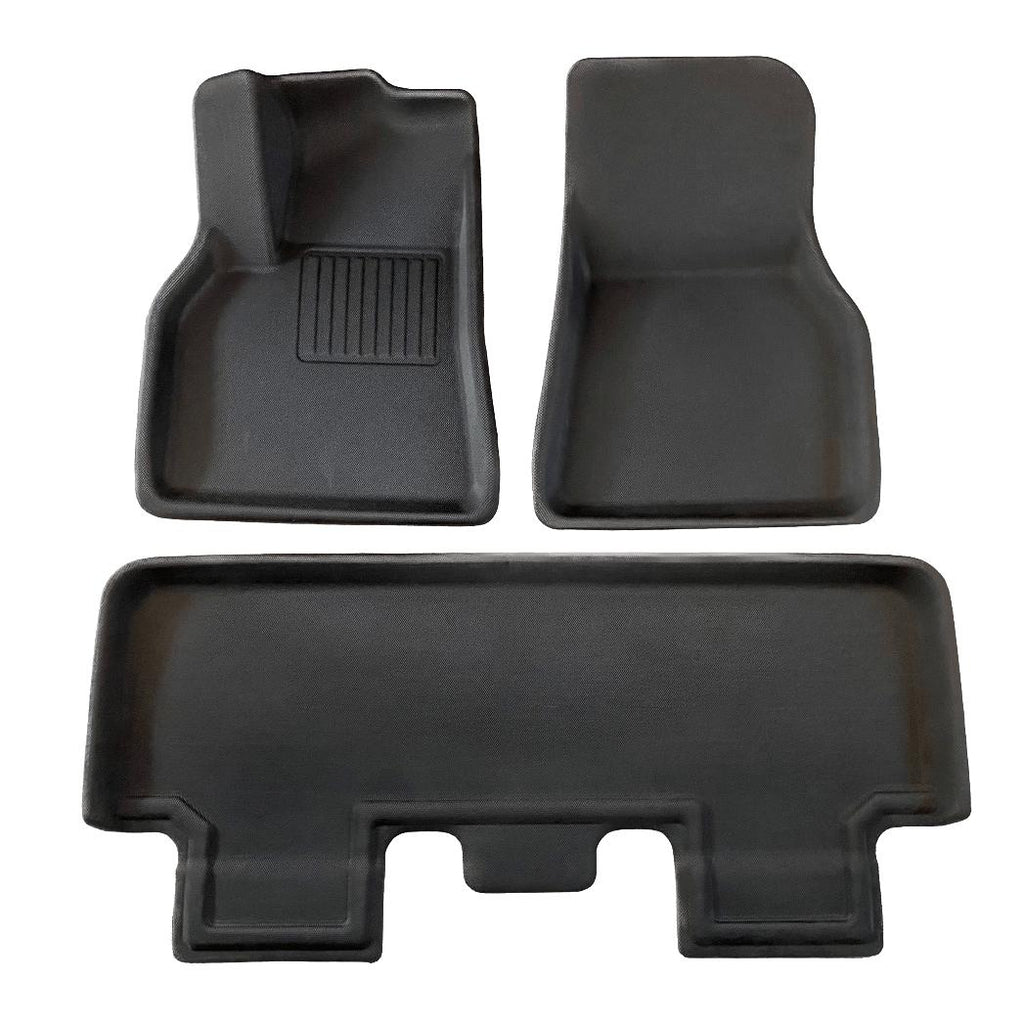 3pcs For Model Y Accsessories  XPE Premium All Weather Anti-Slip Waterproof Floor Mats Fit For Tesla Model Y Model 3