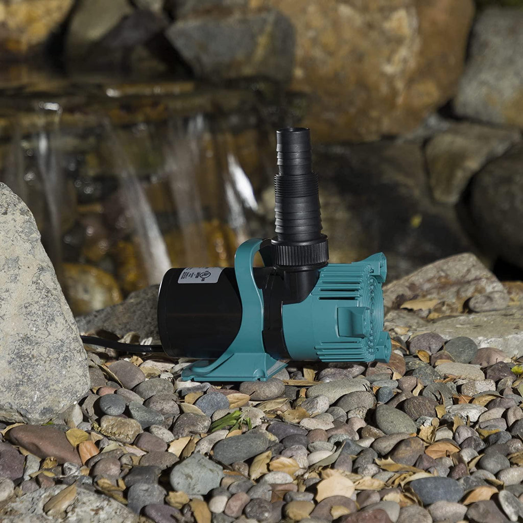 Alpine Corporation 3000 GPH Vortex Energy-Saving Pump for Ponds, Fountains, Waterfalls, and Water Circulation