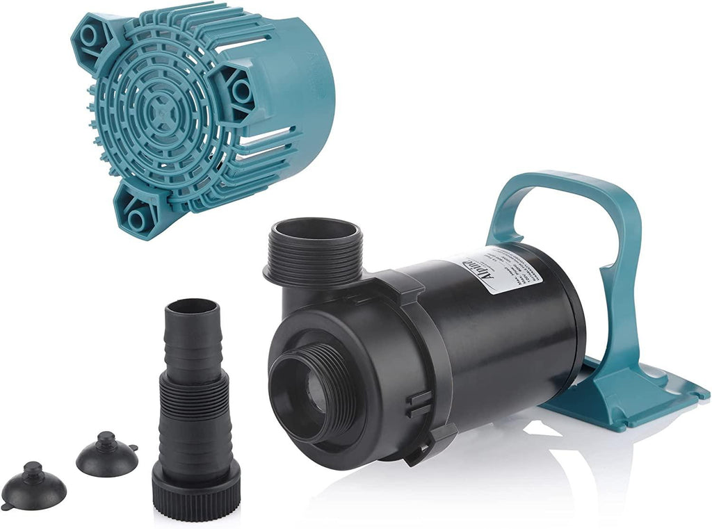 Alpine Corporation 3000 GPH Vortex Energy-Saving Pump for Ponds, Fountains, Waterfalls, and Water Circulation