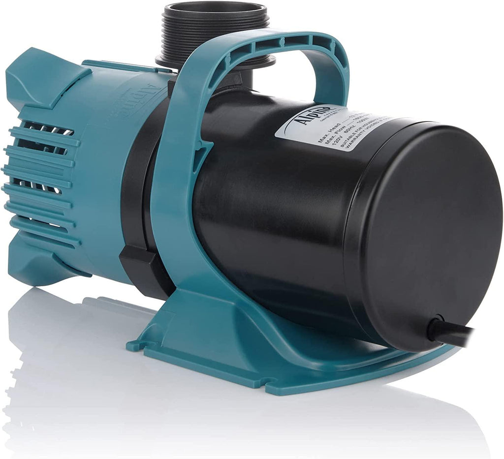 Alpine Corporation 3000 GPH Vortex Energy-Saving Pump for Ponds, Fountains, Waterfalls, and Water Circulation