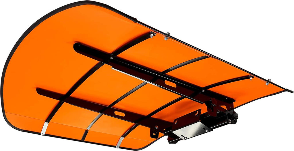 Tractor Canopy OranCompatible with All ROPS 48" X 52" Equipped Tractors with a 2" x 2" or 2" x 3" ROPS (Will Add About 4'' to The Height of The Tractor) Tractor Sun Canopy Sunshade