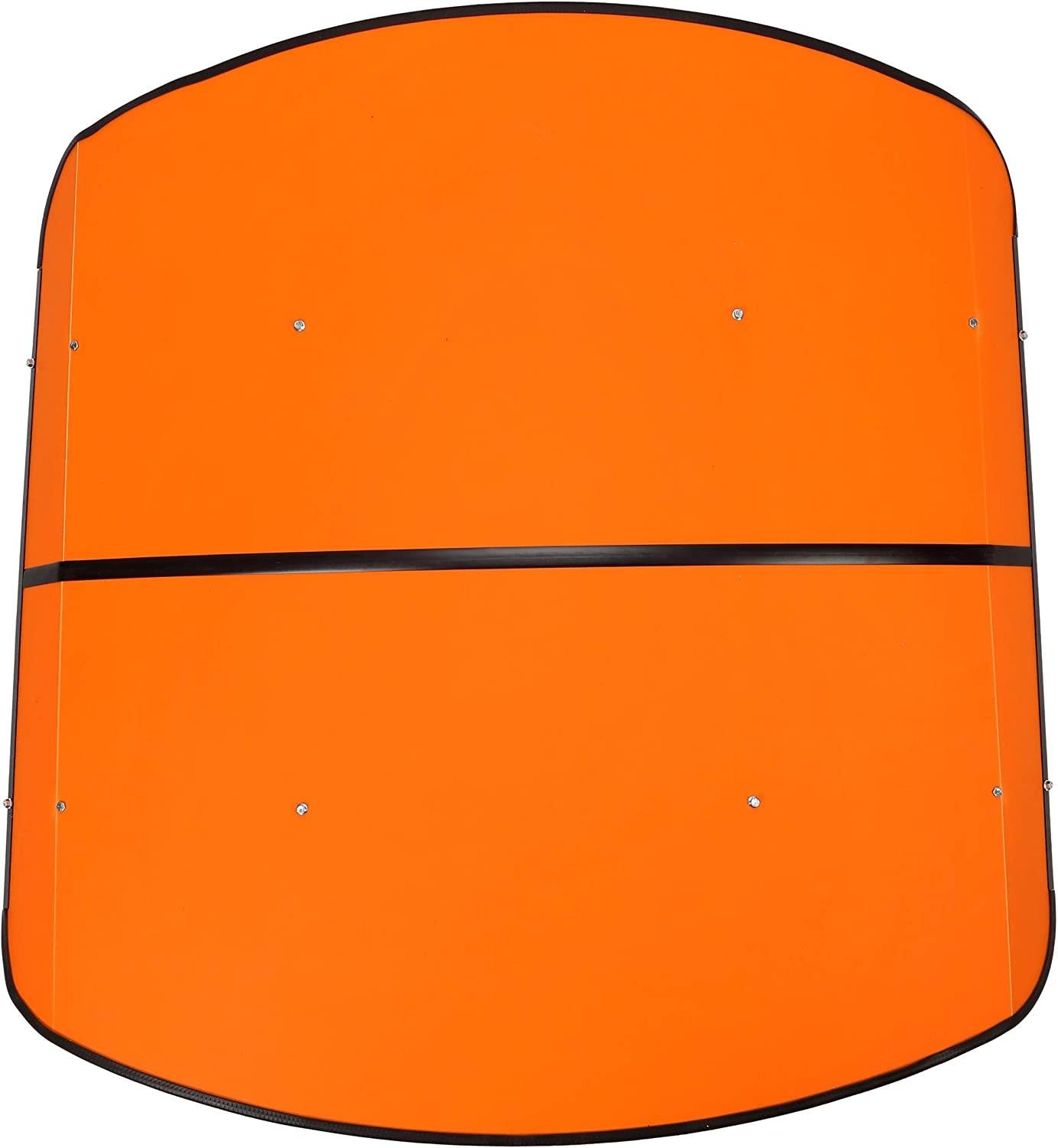 Tractor Canopy OranCompatible with All ROPS 48" X 52" Equipped Tractors with a 2" x 2" or 2" x 3" ROPS (Will Add About 4'' to The Height of The Tractor) Tractor Sun Canopy Sunshade