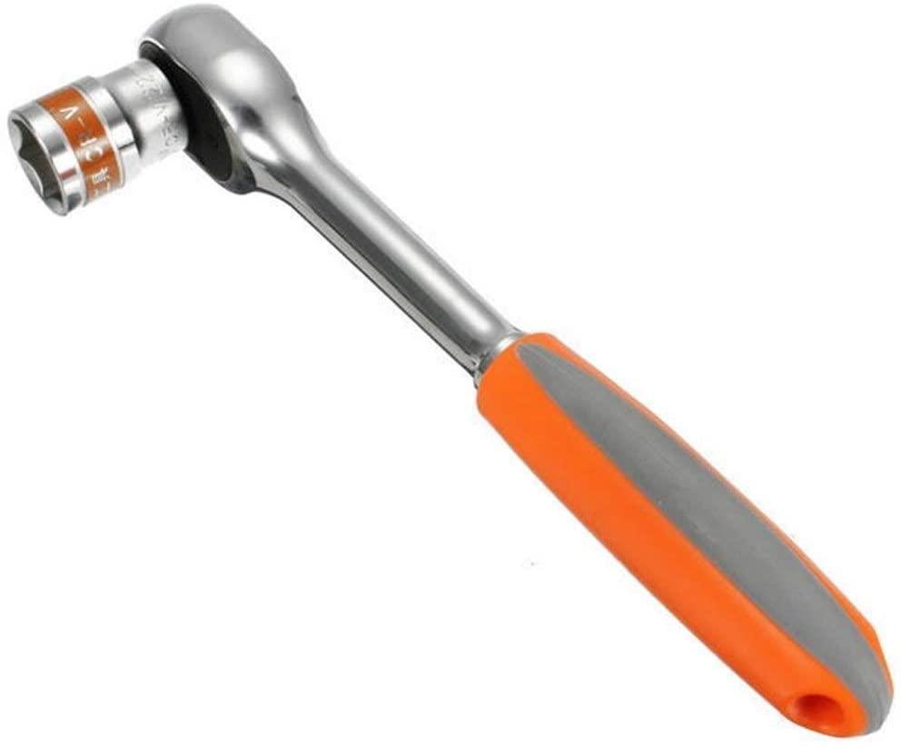 Peixiang Sturdy 12pcs 1/2inch 8-24mm CR-V Metric Ratchet Wrench Socket Repair Tool Kit Universal Hand Tools Safety