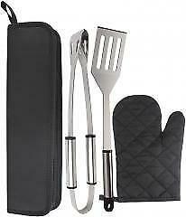 4-Piece BBQ Tool Set Case Pack 24