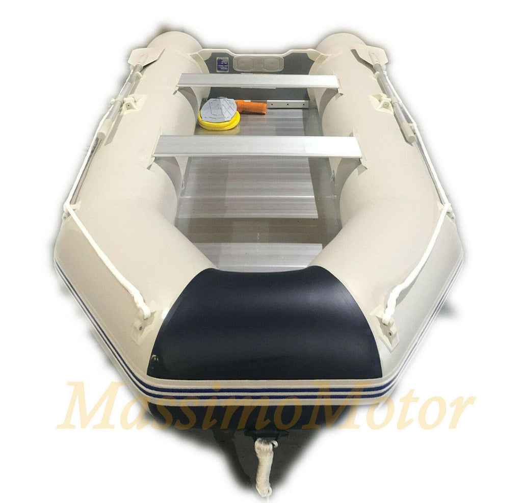 Massimo 2020 Inflatable Aluminum Heavy Duty Dinghy Tender Boat Transom (330mm (10.8 Ft.)