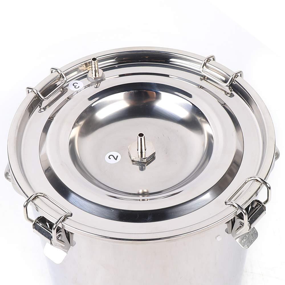 5L/7L Dual Head MilMachine  Steel Sheep Goat Milker Pulsation Electric Vacuum Pump Milker Automatic Portable Livestock MilEquipment (5L)