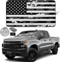 Autoamerics 1-Piece Windshield Sun Shade B&amp;W Camo American Flag USA  - Foldable Car Front Window Sunshade for Most Sedans SUV Truck - Blocks Max UV Rays and Keeps Your Vehicle Cool - Large