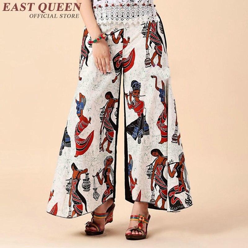 traditional boho wide leg pants