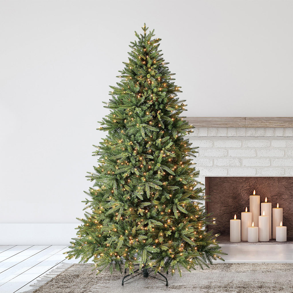 Evergreen Classics Colorado Spruce 7.5 Ft Prelit Artificial Christmas Tree