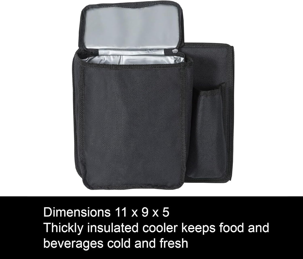 MARKSIGN Deluxe Trunk and Backseat Organizer for Medium or large size SUVs &amp; RVs, Detachable Storage Modules with Built-in Cooler, Patent Pending
