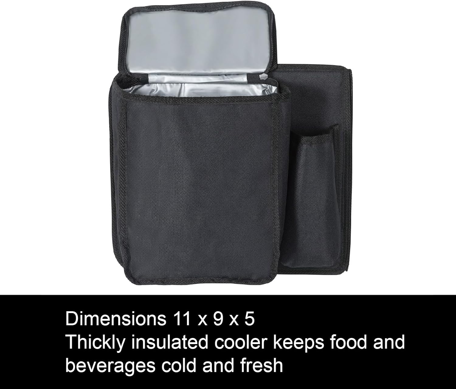 MARKSIGN Deluxe Trunk and Backseat Organizer for Medium or large size SUVs &amp; RVs, Detachable Storage Modules with Built-in Cooler, Patent Pending