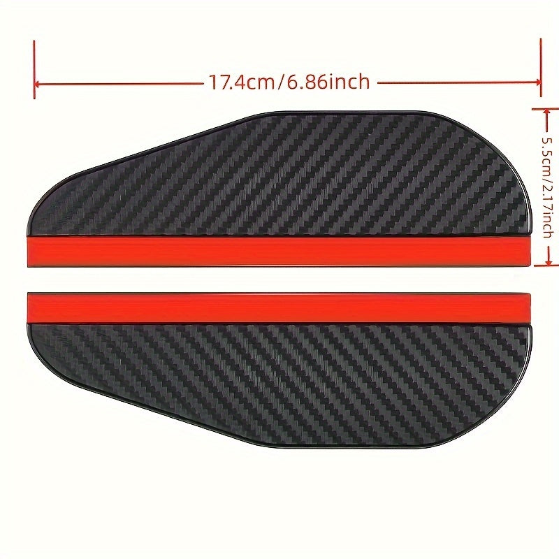 2pcs Rearview Mirror Rain Cover