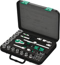 W- 5003596001 Zyklop 8100 SB 4 3/8-Inch SAE Ratchet Set, 38-Piece