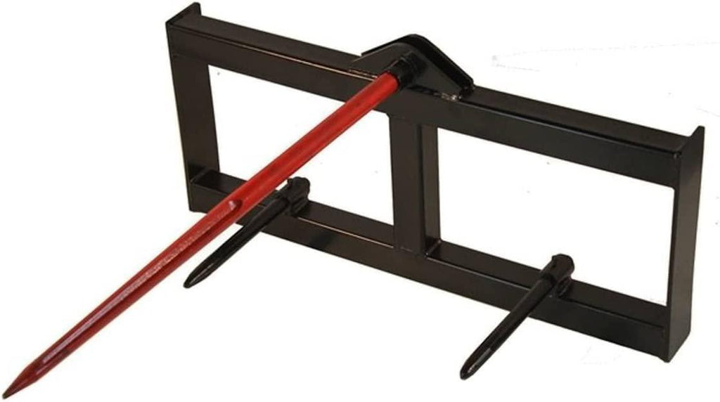 Attachments Skid Steer Hay Spear  Tach Attachment 49"